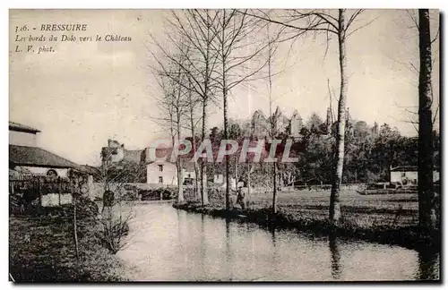 Cartes postales Bressuire Les bords du Dolo vers le Chateau
