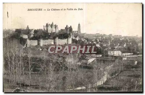 Cartes postales Bressuire Le Chateau et la Vallee du Dolo