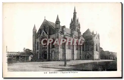 Cartes postales Niort L Eglise St Hilaire