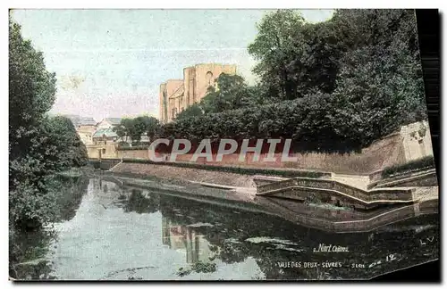 Cartes postales Niort Chateau Vue des Deux Sevres