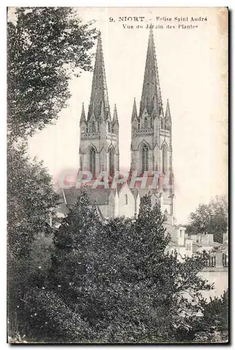 Cartes postales Niort Eglise Saint Andre