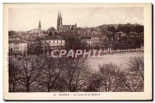 Cartes postales Niort La Place de la Breche