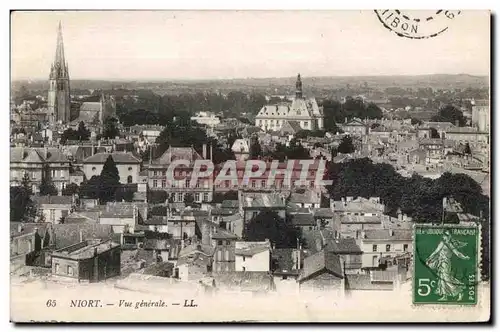 Cartes postales Niort Vue generale