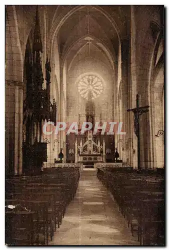 Ansichtskarte AK Niort Interieur de l Eglise Notre Dame