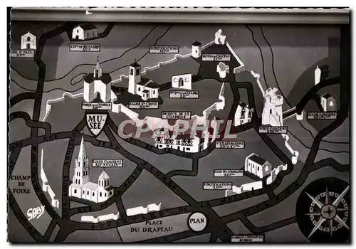 Cartes postales moderne Parthenay