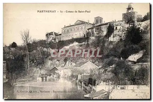 Ansichtskarte AK Parthenay Viaduc Coteau de Saint Paul