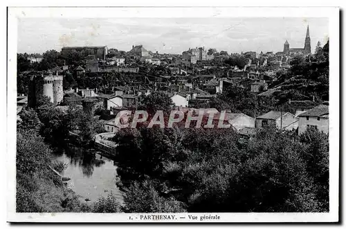 Cartes postales Parthenay Vue Generale