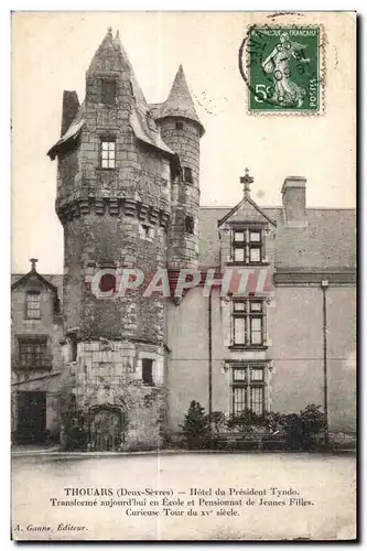 Cartes postales Thouars Hotel du President Tyndo