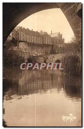 Ansichtskarte AK Thouars Etude du chateau Ecole primaire superieure de Garcons