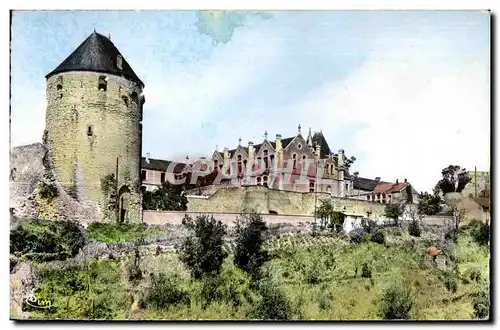 Cartes postales Thouars La Tour du Prince de Gattes et L Ecole de jeunes filles