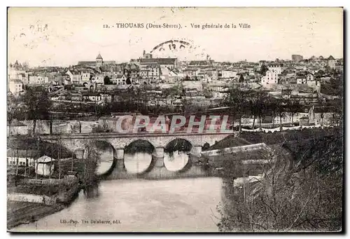 Cartes postales Thouars Vue Generale de la Ville