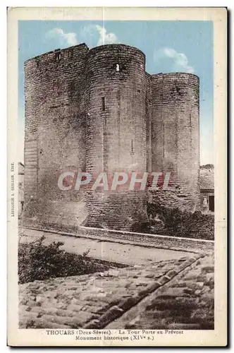 Ansichtskarte AK Thouars La Tour Porte au Prevost