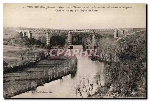 Ansichtskarte AK Thouars Viaduc Sur le Thouet