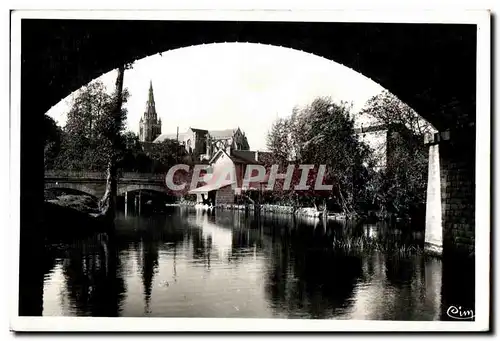 Cartes postales Saint Maixent L Ecole La Sevre Niortaise sous le Pont du Chemin de