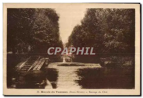 Marais du Vanneau - Barrage du Chai - Ansichtskarte AK