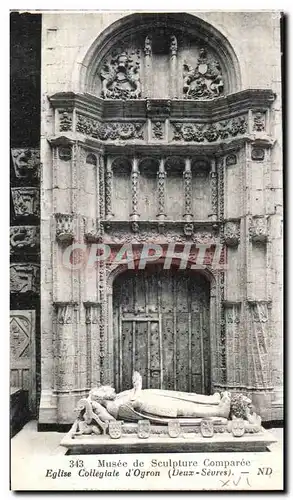 Oyron - Eglise Collegiale - Ansichtskarte AK