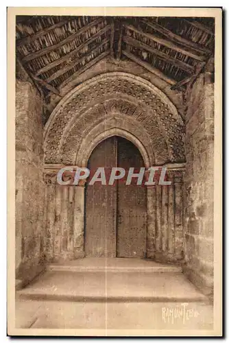 Eglise Romane de Secondigny - Portail - Cartes postales