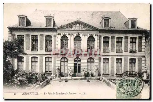 Abbeville - Le Musee Boucher de Perthes - Ansichtskarte AK