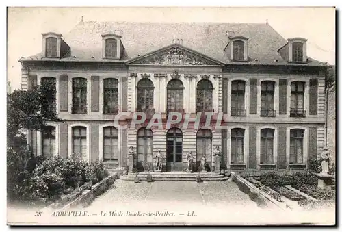 Abbeville - Le Musee Boucher de Perthes - Ansichtskarte AK