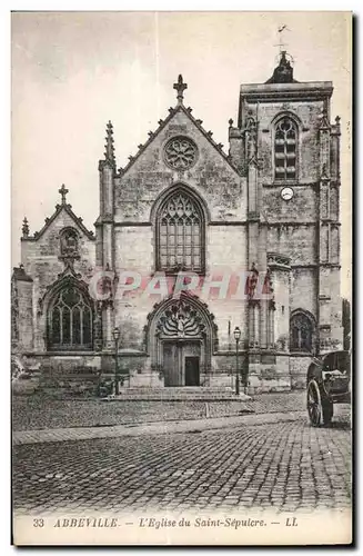 Abbeville - L Eglise Saint Sepulcre - Ansichtskarte AK