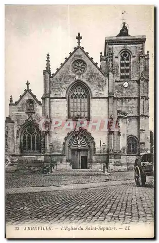 Abbeville - L Eglise Saint Sepulcre - Cartes postales