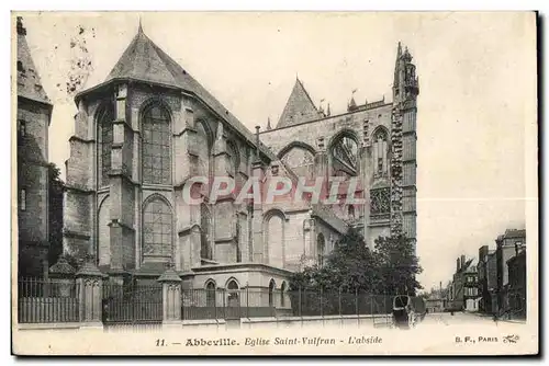Abbeville - L Eglise Saint Vulfran Abside - Cartes postales