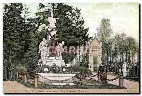 Abbeville - Tombeau de l Amiral Courbet - Cartes postales