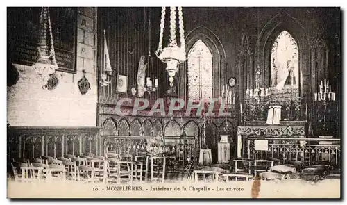 Montflieres - La Chapelle Les ex voto - Cartes postales