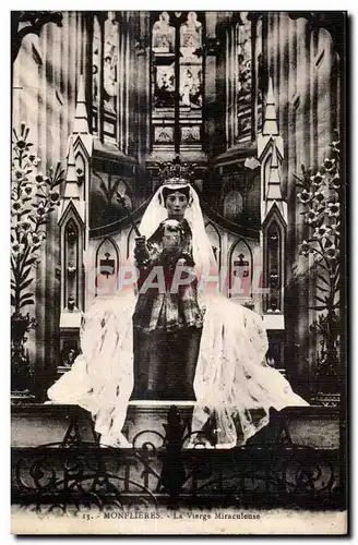Monflieres - La Vierge Miraculeuse - Cartes postales