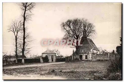 Monflieres - La Place du Pelerinage - Cartes postales