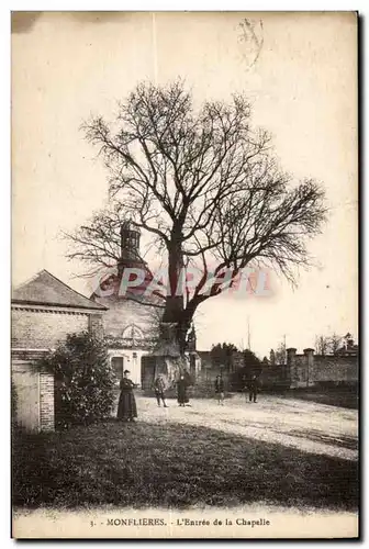 Monflieres - L Entree de la Chapelle - Ansichtskarte AK