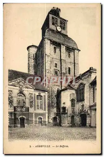 Abbeville - Le Beffroi - Cartes postales
