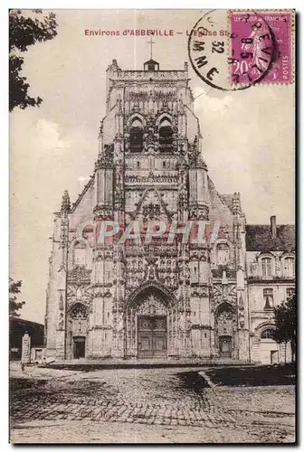Abbeville - L Eglise - Cartes postales
