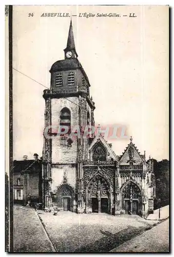 Abbeville - L Eglise Saint Gilles - Cartes postales