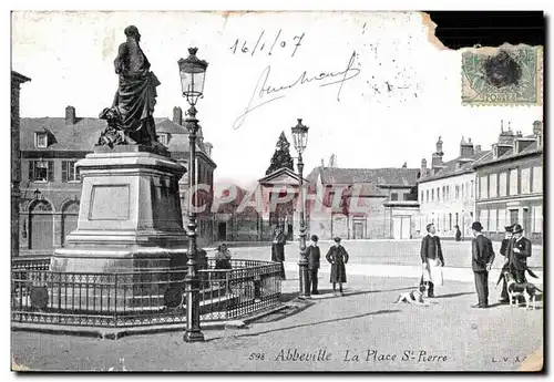 Abbeville - La Place Saint Pierre - Ansichtskarte AK