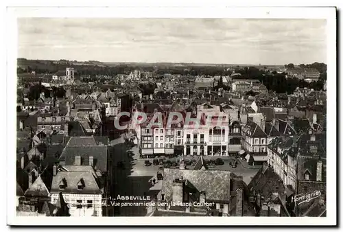 Abbeville - Vue Panoramique vers la place Courbet - Cartes postales