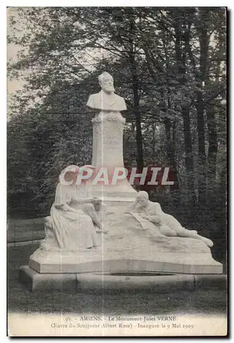 Amiens - Monument Jules Verne - Cartes postales