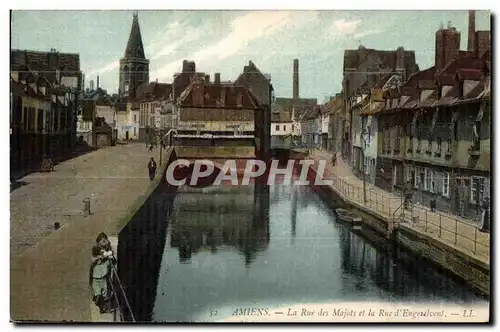 Amiens - La Rue des Majots - Ansichtskarte AK