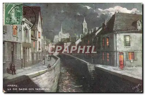 Cartes postales Amiens La Rue Basse des Tanneurs