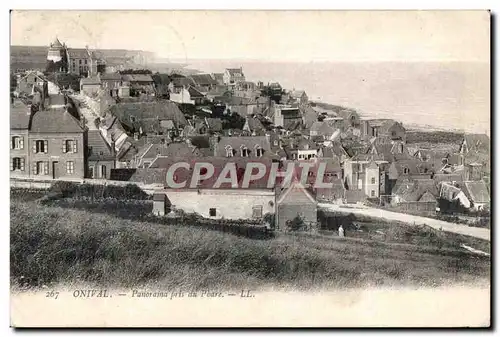 Cartes postales Onival Panorama pris du phare