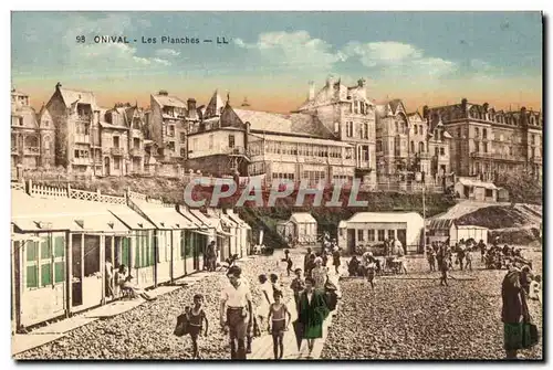 Cartes postales Onival Les Planches