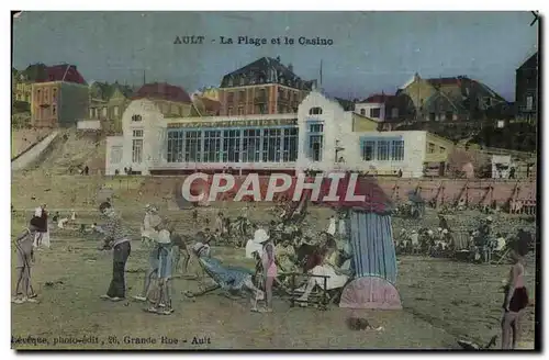 Cartes postales Ault La Plage et Ie Casino