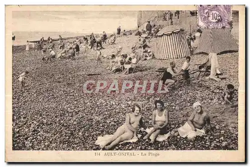 Cartes postales Ault Onival Sur La Plage