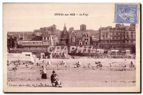 Cartes postales Onival sur Mer La Plage