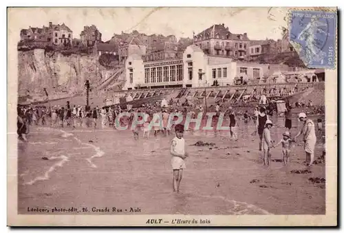 Ansichtskarte AK Ault L Heure du bain