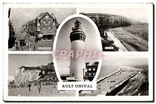 Cartes postales Ault Onival Phare Lighthouse