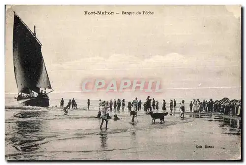 Fort Mahon - Barque de Peche - Ansichtskarte AK