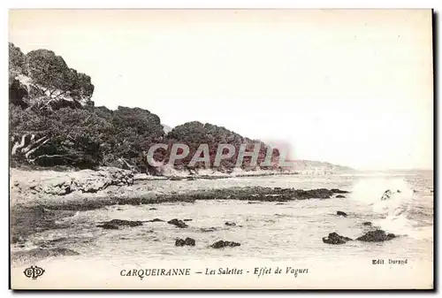 Carqueiranne - Les Salettes - Effet de Vagues - Cartes postales