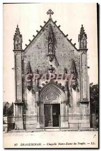 Draguignan - Chapelle Notre Dame de Peuple - Cartes postales