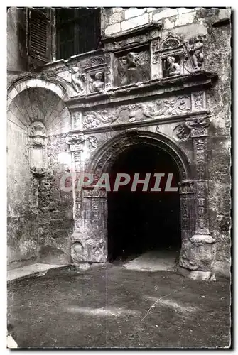 Barjols - Porte Antique de la Maison du Marquis de Ponteves - Ansichtskarte AK